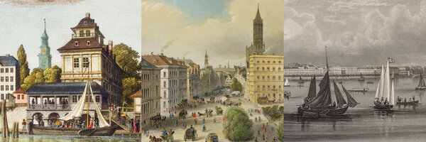 Historical views of Hamburg