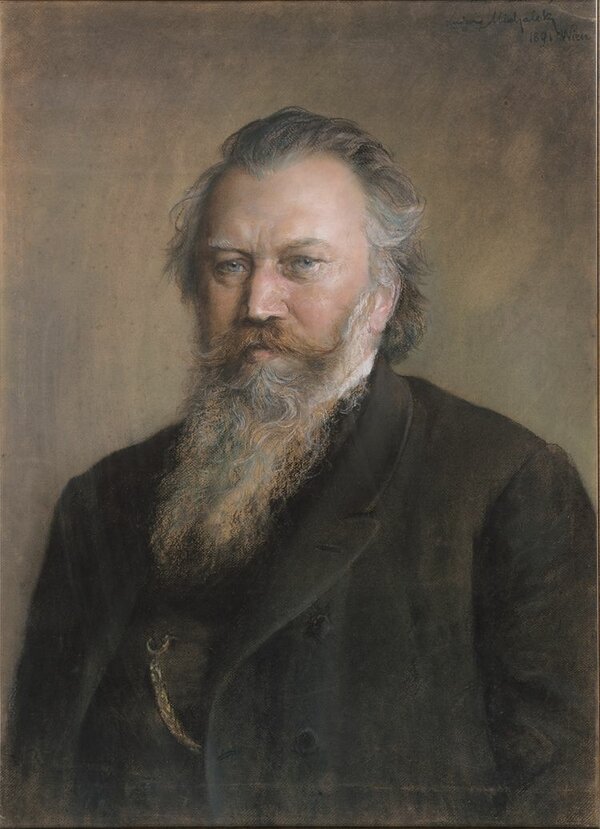 Porträt Brahms
