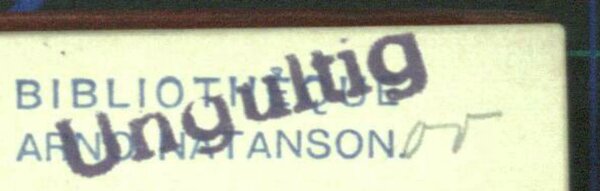 Bibliotheque Arno Natanson