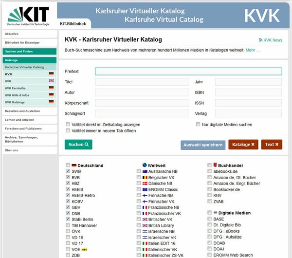 Karlsruher virtueller Katalog