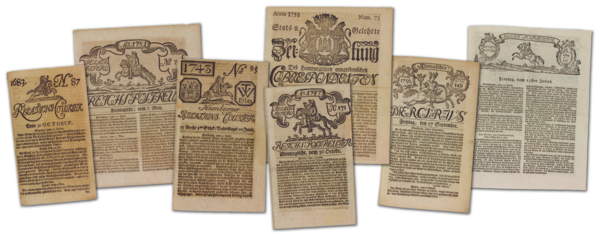 Hamburger Zeitungen 1700