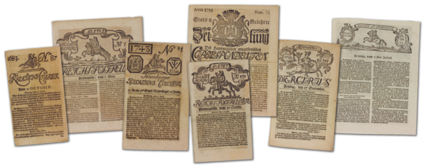 Hamburg newspapers 1700