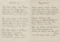"Versuch es" und "Hospitalia", Wolfgang Borchert (unscharf)