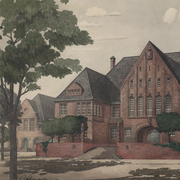 Fritz Schumacher: Entwurf Museum für Hamburgische Geschichte Fritz Schumacher: Entwurf Museum für Hamburgische Geschichte