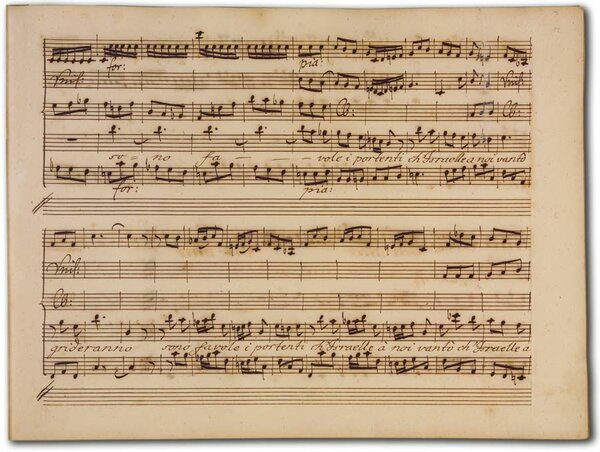 J. A. Hasse: Il cantico de' tre fanciulli (Fassung 1734), D-Hs, ND VI 2458, fol. 14r J. A. Hasse: Il cantico de' tre fanciulli (Fassung 1734), D-Hs, ND VI 2458, fol. 14r