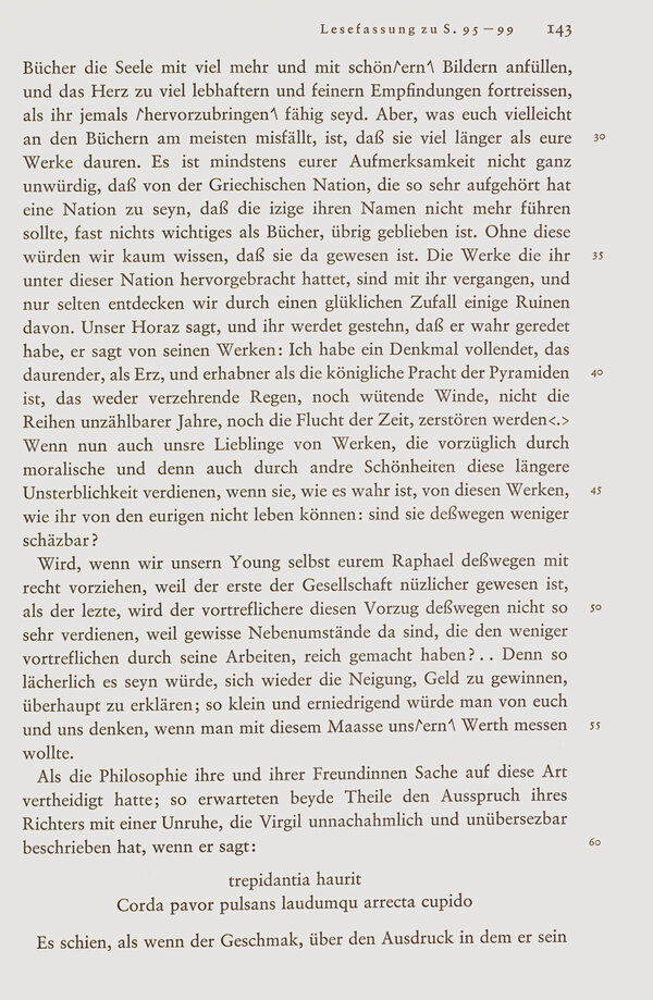 Arbeitstagebuch, Friedrich Gottlieb Klopstock , VIII