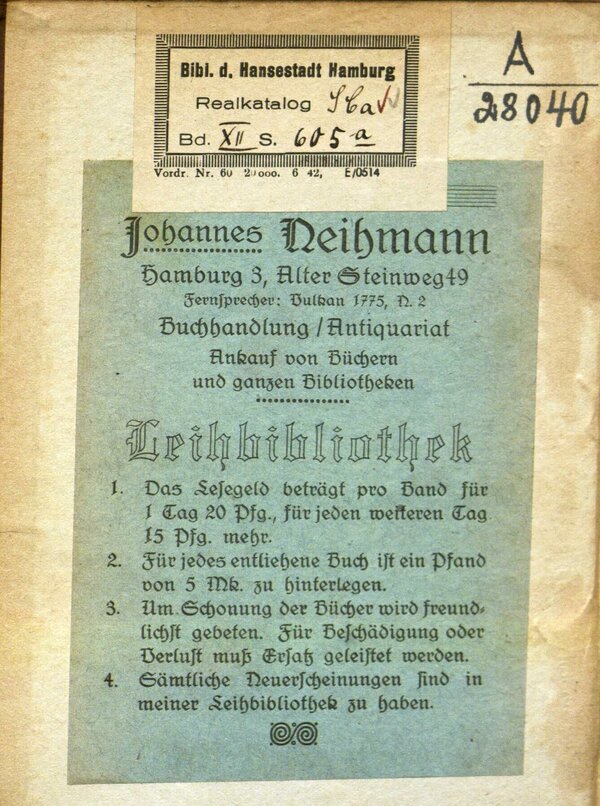 Leihbibliothek Johannes Neihmann 