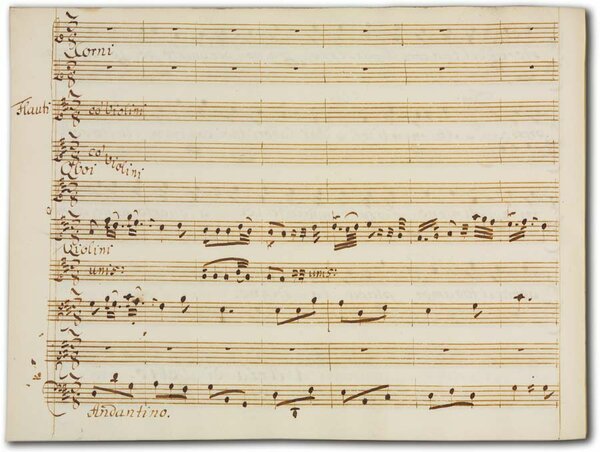 J. A. Hasse: Leucippo (Fassung 1747), D-Hs, ND VI 2943, Bd. 2, fol. 40r J. A. Hasse: Leucippo (Fassung 1747), D-Hs, ND VI 2943, Bd. 2, fol. 40r