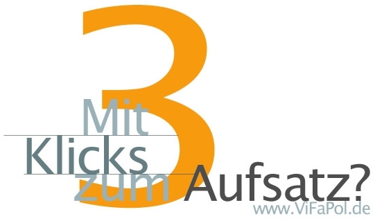 vifapol-Kampagne "Mit 3 Klicks zum Volltext" vifapol-Kampagne "Mit 3 Klicks zum Volltext"