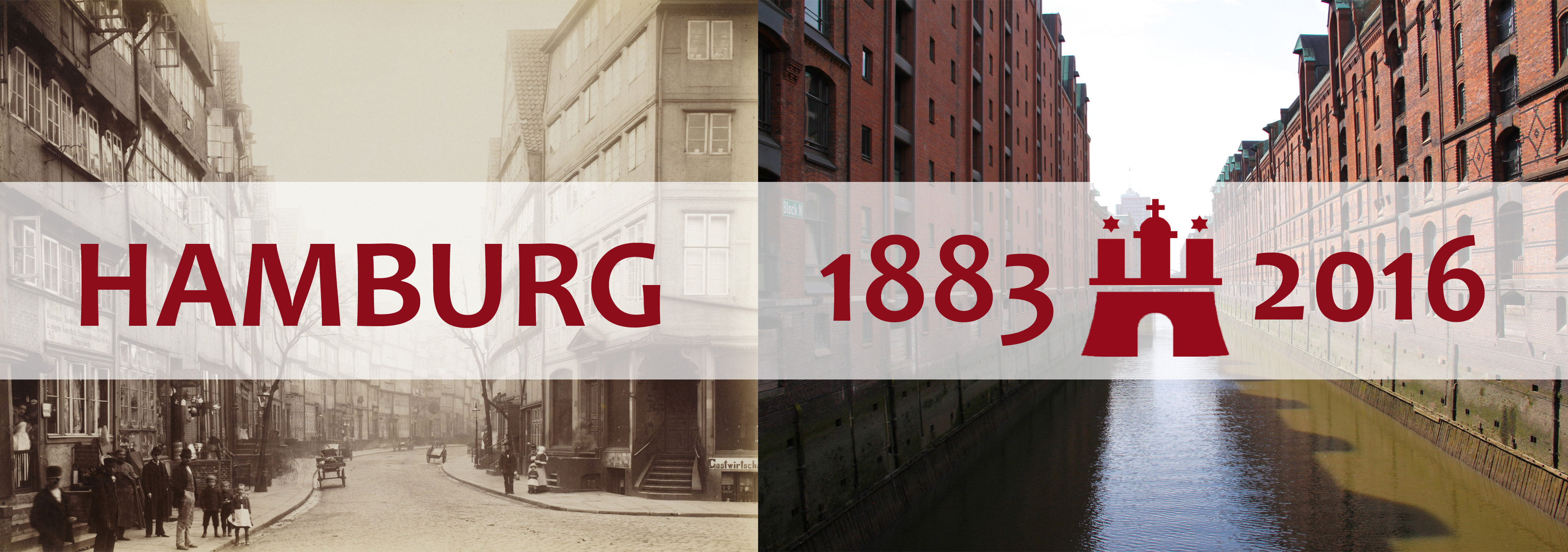 Hamburg 1883 | 2016: Der nördliche Grasbrook damals und heute