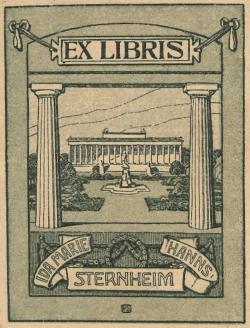 Exlibris Hans Sternheim