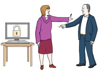 Kein Zugriff auf Computerdaten