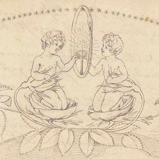 Philipp Otto Runge – Abschrift aus Tiecks „Minneliedern“ (1803) Philipp Otto Runge – Abschrift aus Tiecks „Minneliedern“ (1803)